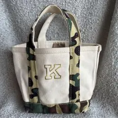 L.L.Bean エルエルビーン ボートアンドトート　ミニバッグ　カモフラ　迷彩