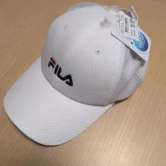 FILA フィラ ベースボールキャップ ホワイト 吸汗速乾　ゴルフのサムネイル