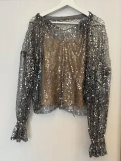 ROSEANNA★フレンチブランド★シーケンス付き長袖トップス