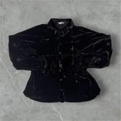 MOUSSY 黒 長袖シャツ サイズF