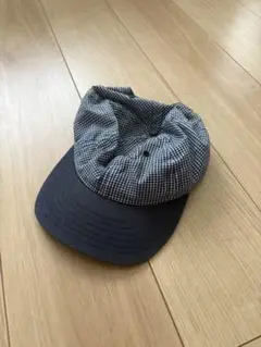 LITE YEAR/ライトイヤーギンガムチェック柄 キャップ