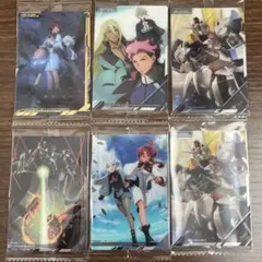機動戦士ガンダム 水星の魔女 トレーディングカード 6枚セット