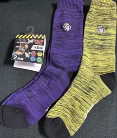 仕事猫 靴下 25～27 WORKINGSOCKS ヨシ！刺繍入り 2足組
