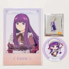葬送のフリーレン　フェルン　クリアポスター　アクリルチャーム　コースター