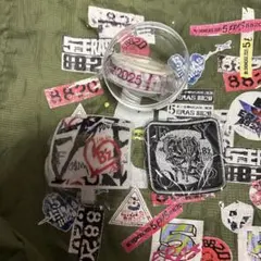 B'z FYOP ガチャ マスキングテープ フォンタブ ワッペン