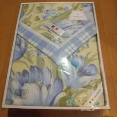 Linea Monica 花柄毛布綿毛布