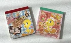 LOONEY TUNES ミニメモ　メモ帳セット　レトロ