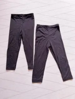 UNIQLO HEATTECH ベビー レギンス 90cm 2枚セット（肌着用）