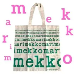 未使用品　Marimekko【ロゴ　トートバッグ】