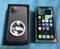 【箱付き】Apple iPhone 11 Pro 64GB スペースグレイ