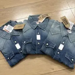 LVC 新品 Levi's リーバイス デニムシャツ 3枚セット 定価6万円のサムネイル
