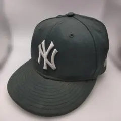 ◆4750 NEWERA　ニューヨークヤンキース　グリーン　YOUTHのサムネイル