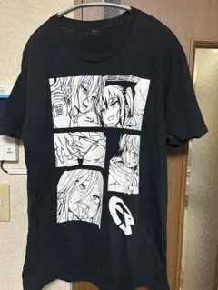 FAKKU アヘ顔tシャツ　m 痴漢撲滅運動