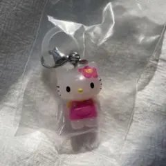 ハローキティ めじるしアクセサリー お花 ガチャ