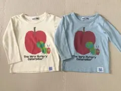 ☆はらぺこあおむし　エリックカール　ロンT 長袖カットソー2点☆