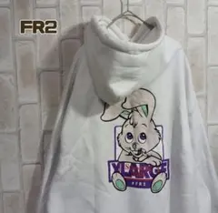 【大人気コラボ】FR2 エクストララージ☆両面プリント パーカー バックプリント