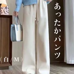 秋 ワイドパンツ