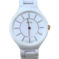 【極美品】RADO ラドー トゥルー シンライン 60Pダイヤ 白 セラミックのサムネイル