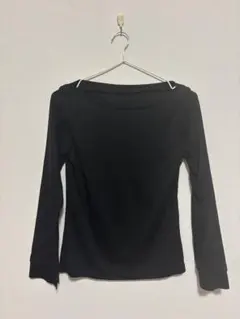 長袖 ブラック トップス