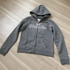 ★美品★ホリスター フルジップパーカー グレー レディース XSのサムネイル