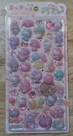 正規品　うるちゅるポップシール　サンリオキャラクターズ