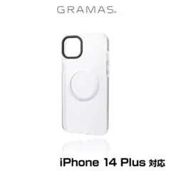 iPhone 14Plus 15Plus ガラス製クリアケース