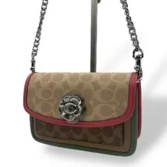 Coach Parker Sac Signature Chain Bag