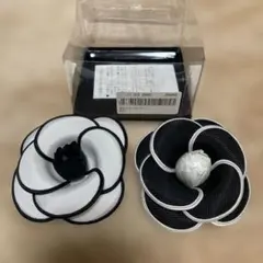 東京ソワール　バイカラーコサージュ　2個