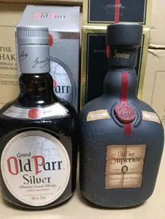 Old Parr Silver & Superior ウイスキーセット 2026年最新】オールドパー スーペリアの人気アイテム - メルカリ