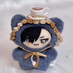 ちみけもますこっと ぬい服 カフェラテ