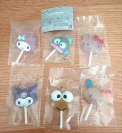 サンリオキャラクターズ カラフルキャンディチャーム 全6種 コンプリート