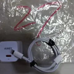 p*9様 AUKey USB-C PD電源アダプター PA-Y20ライトニング