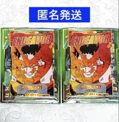 僕のヒーローアカデミア　ジャンプフェスタ　ステータスカード　エンデヴァー　2点