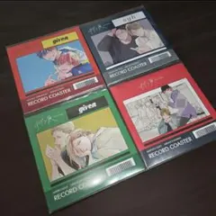 ギヴン ギヴン展 レコード風コースター 4枚セット