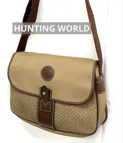 良品✨ ハンティングワールド　サファリトゥデイ　キャンバス ショルダーバッグ 楽天市場】【バッグ】HUNTING WORLD ハンティング ワールド