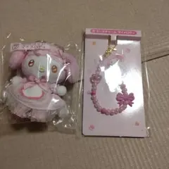 サンリオ当たりくじ　マイメロディ　マスコット・ビーズチャーム