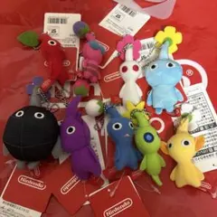 Nintendo TOKYO マスコット PIKMIN 8種 白ピクミン抜き - メルカリ