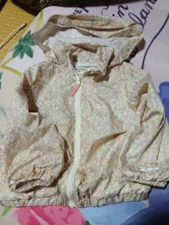 花柄フード付きアウター 90cm