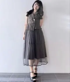 NOMAE テーラードジレドッキングミニワンピース - メルカリ