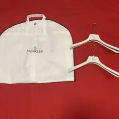 mさん専用。 ガーメントバッグ ホワイト＆ハンガー2本セット