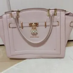 サマンサベガ バッグ ピンク ビジュー