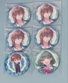 HoneyWorks 告白実行委員会 缶バッチ コースター 優 夏樹 流歌 清武