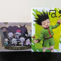 ハンターXハンター　銀だこ　 クリアファイル2枚