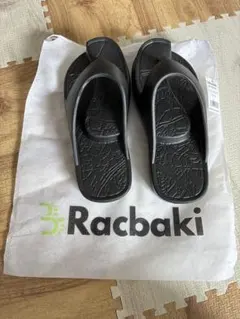 Racbaki イージーサンダル ブラック Mサイズ - メルカリ