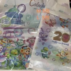 ディズニーシー限定　ダッフィー &フレンズ　お買い物袋　10枚　ステッカー付き