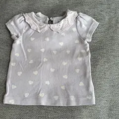 ベビーgap Tシャツ　薄紫　70