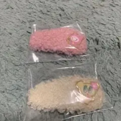 エンジェルブルー　エニマイくじ　E賞　ボアヘアクリップまとめ売り