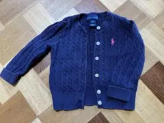 Ralph Lauren ネイビー カーディガン 12M