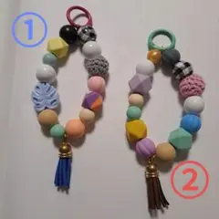 ★★★④★★★ビーズチャーム　2個セット
