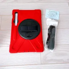 Samsung Galaxy Tab S7 11インチケース レッド スタンド